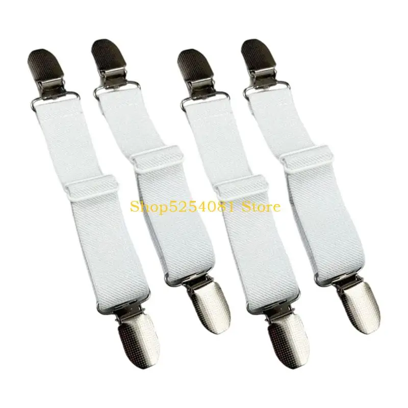 AXYC Sandal Adjuster Strap AntiSlip Back Closures Durability Polyester Elastic Shoe Strap Band For Footwear Customs Fit 4pcs