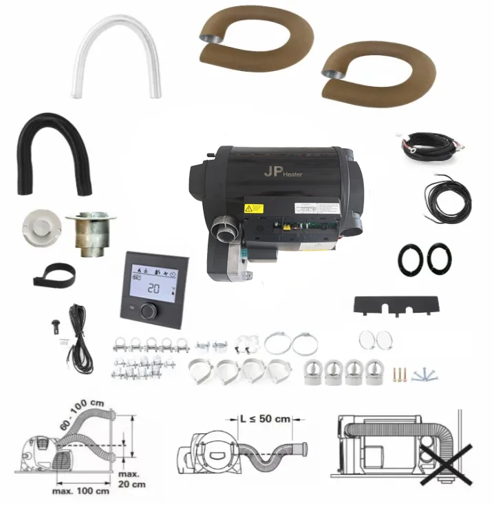 Jp  110V Truma Combi Parking Heater For Bus Van Bus Transform