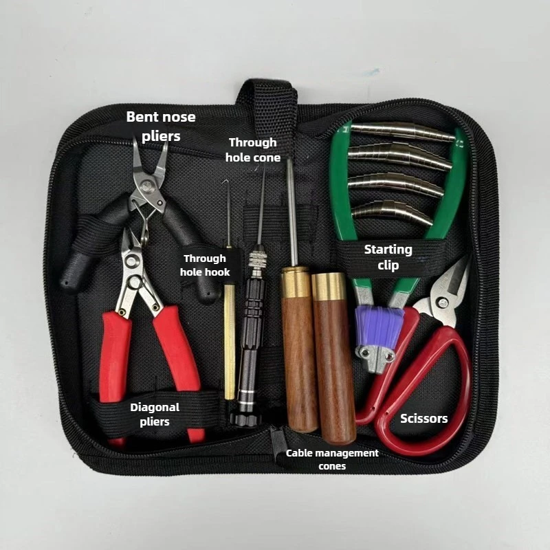 Manual Badminton Racket Stringing Tool Set Portable Starting Stringing Clamp Tool Professional Repair Tools Durable Rackets Part