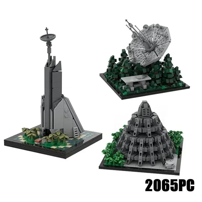 

Popular Star Movie Model Moc Building Bricks Forest Rebel Base Technology Modular Blocks Gifts Christmas Toys DIY Sets Assembly