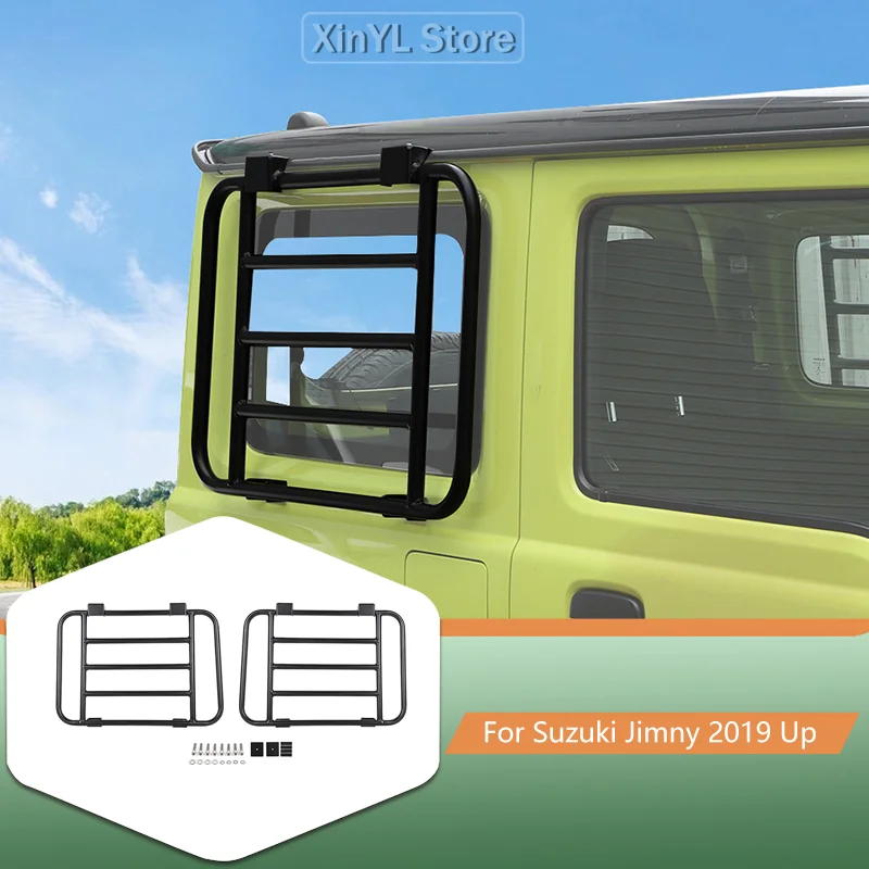 

Car Rear Window Aluminium Glass Protective Armour for Suzuki Jimny 2019 Up Car Exterior Accessories