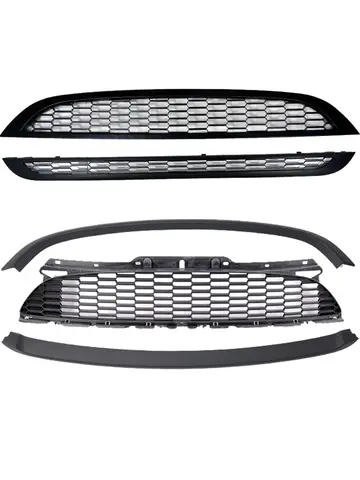 Maille de garniture de calandre avant de type anciers de rechange en plastique ABS, voiture Mini Cooper R50 R52 R53 R55 R56 R57 R58 R59 LCI, tout neuf