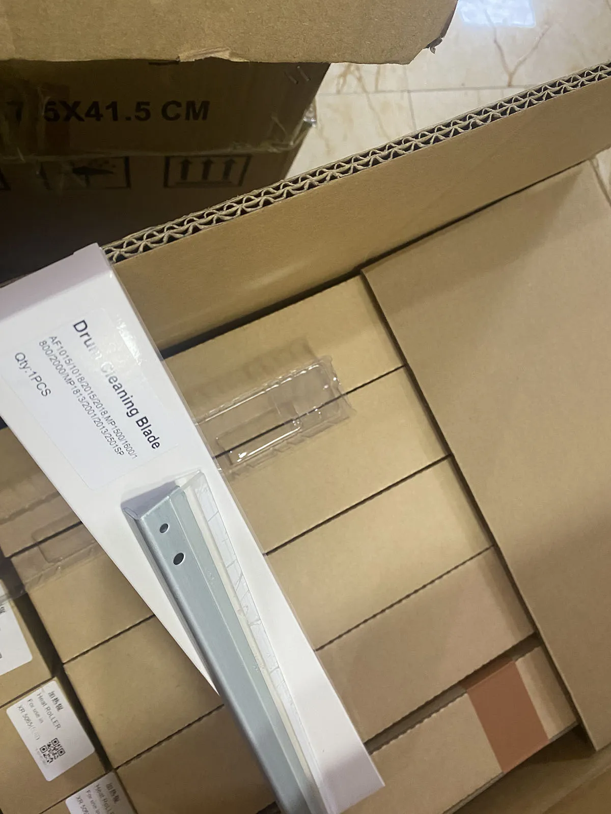 5 Buah Pisau Pembersih Drum B0392289 untuk Ricoh Aficio 1015 1018 220 270 1113 2015 2016 2018 MP 1500 1600 1900 2000 2001 2352 2500