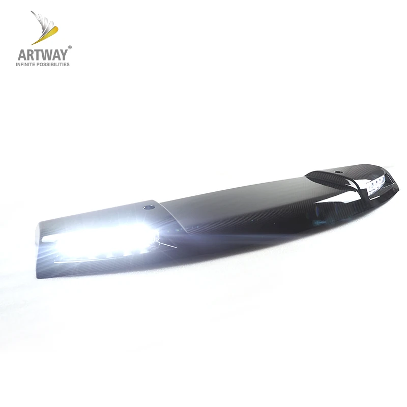ARTWAY Popular Products Carbon Fiber Top Light Auto Front Roof Lamp LED Dome Light For New Defender