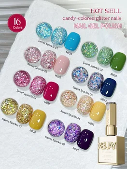 Candy Sequin Gel Nail Polish 1