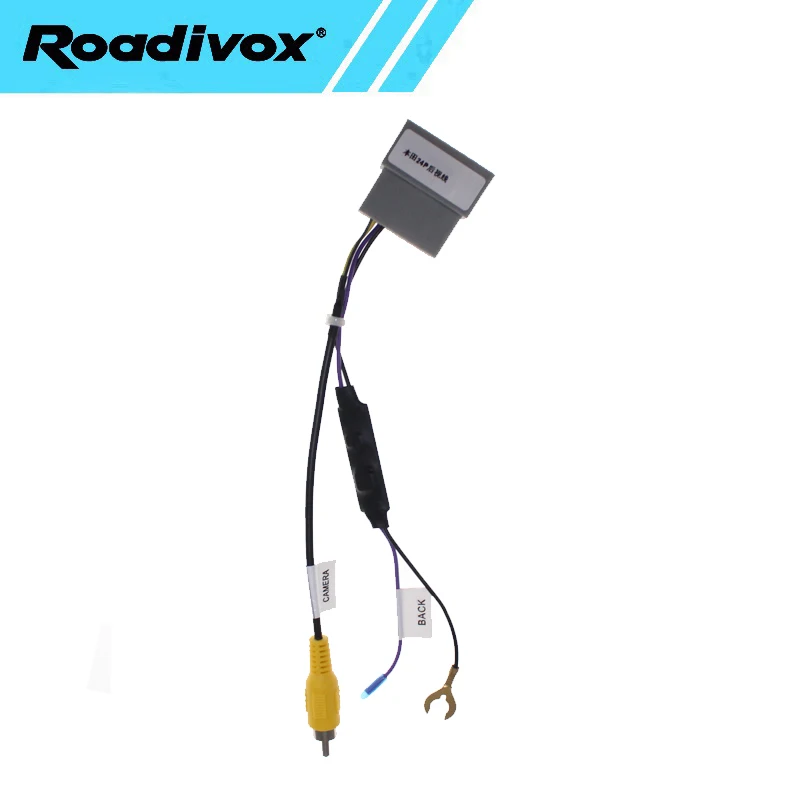 Car Reverse Camera Output Video Adapter Cable For honda 24pin Original Factory Auto Camera Video Output