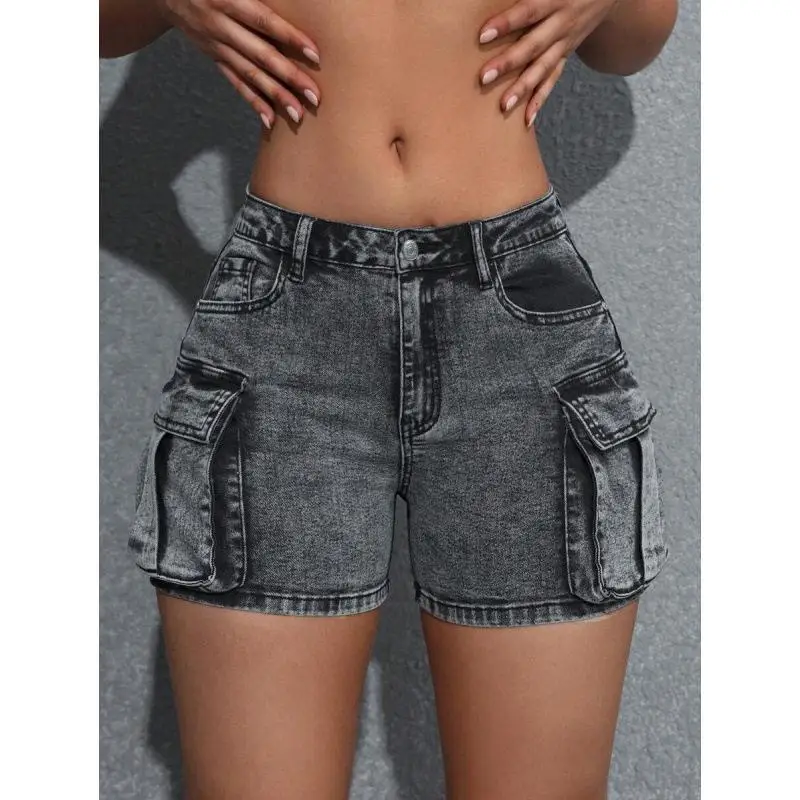 Low Waist a 14360 Cross-Border 2026 New Style Men's Retro Denim Jeans Drawstring Elastic Waistband Resistant to Deformation