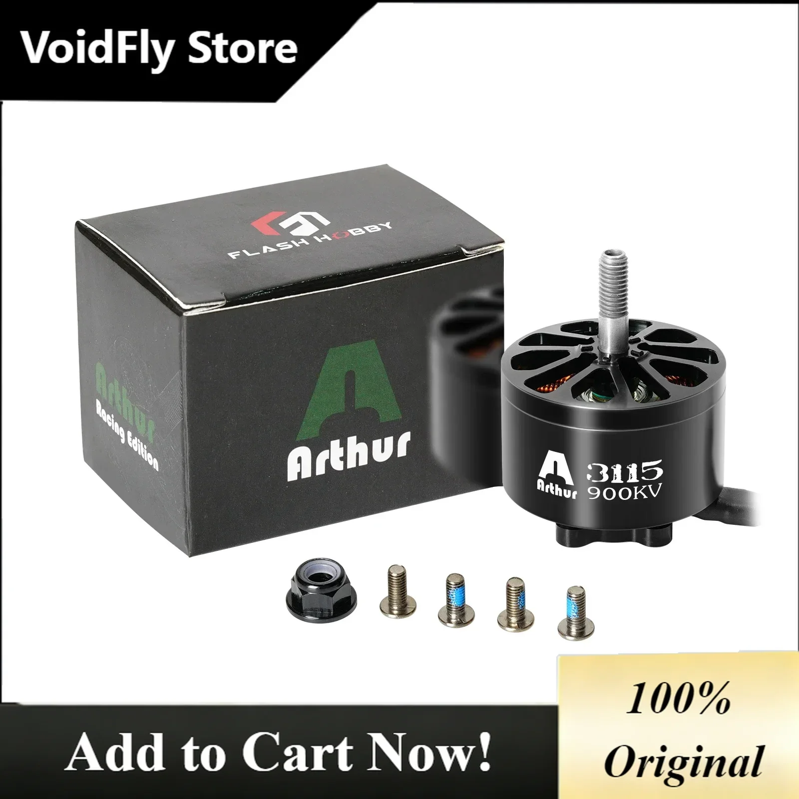 VoidFly FLASH HOBBY A3115 3115 900kv Brushless Motor for FPV Drone X Class Drone X8 X9 X11 RC Parts
