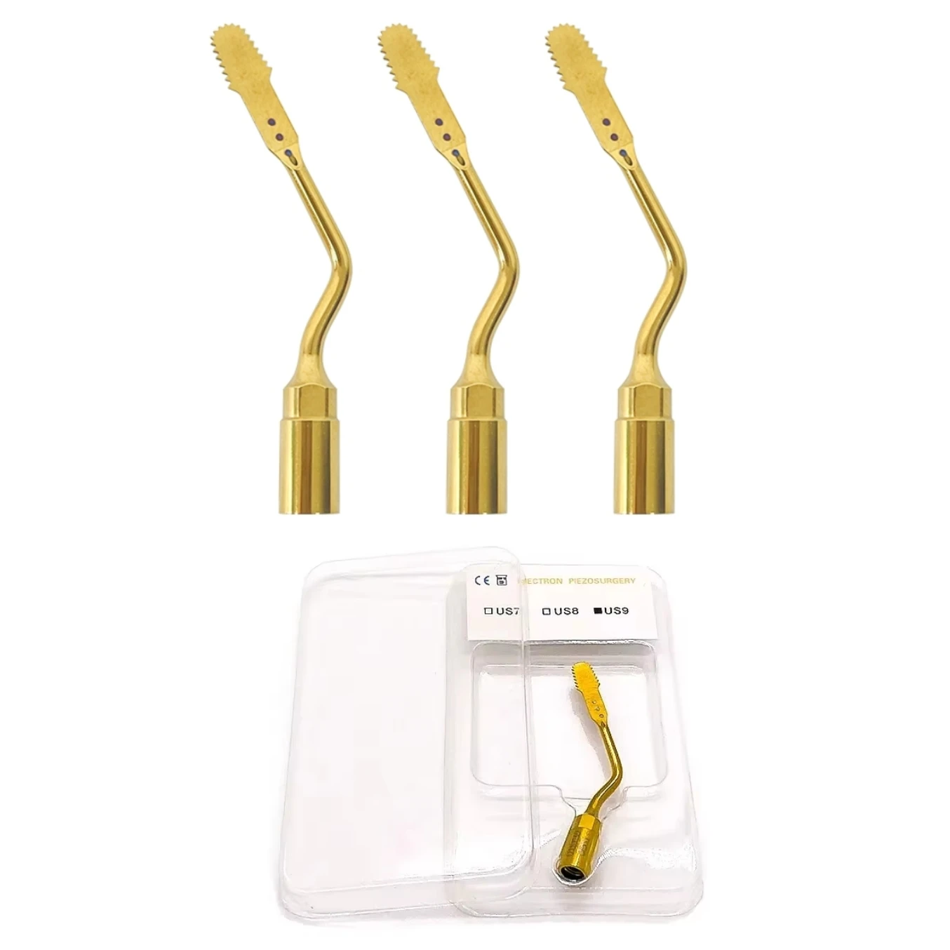 Dental Piezo Surgery Tips US9 For WOODPECKER/ MECTRON Piezosurgery Machine Micro-Saw Bone Dental Cutting Dentistry Tools