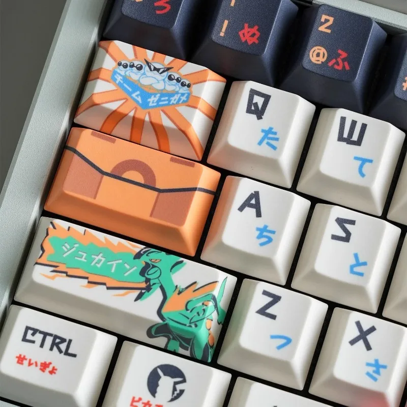 130-keys-set-pokemon-poke-ball-keycap-chreey-height-pbt-sublimation-mechanical-keyboard-customize-diy-side-translucent-gift