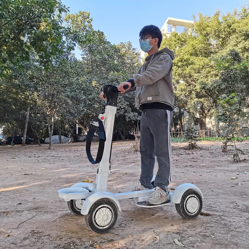 Small Four-wheel Electric Scooter Dual-drive High-power Electric Scooter Version Commercial Furniture Patinete Elétrico ZY40DDC