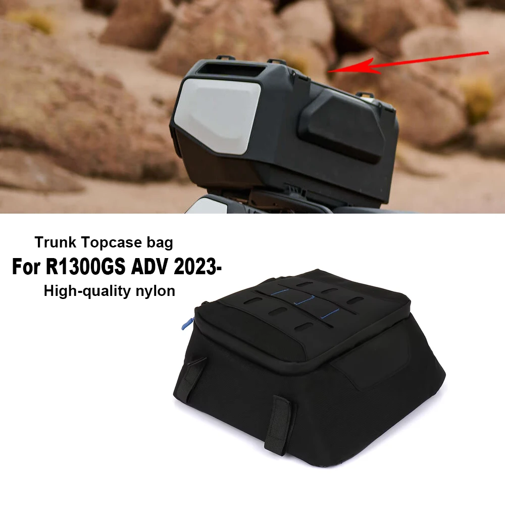 

For BMW R1300GS R 1300 GS R1300gs ADV 2023 2024 NEW Motorcycle Trunk Top case Storage Bag Luggage Saddlebag bag