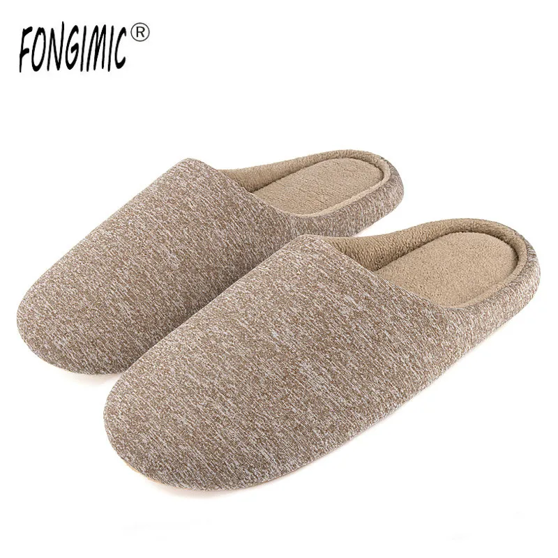 Female And Male Couple Winter Shoes Men Casual Bedroom Slippers Shoes Women Cotton Shoes Warm Plush Indoor Home Slippers