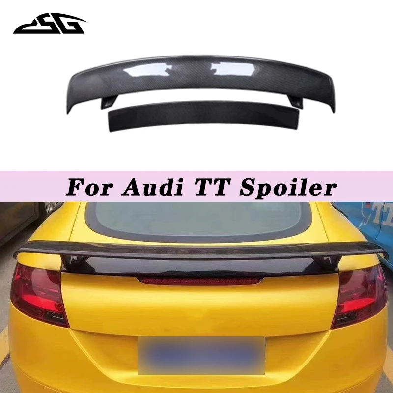 

Для Audi TT: карбоновый спойлер на крышку багажника, задний спойлер-антикрыло, накладка-сплиттер, внешние аксессуары, обвес