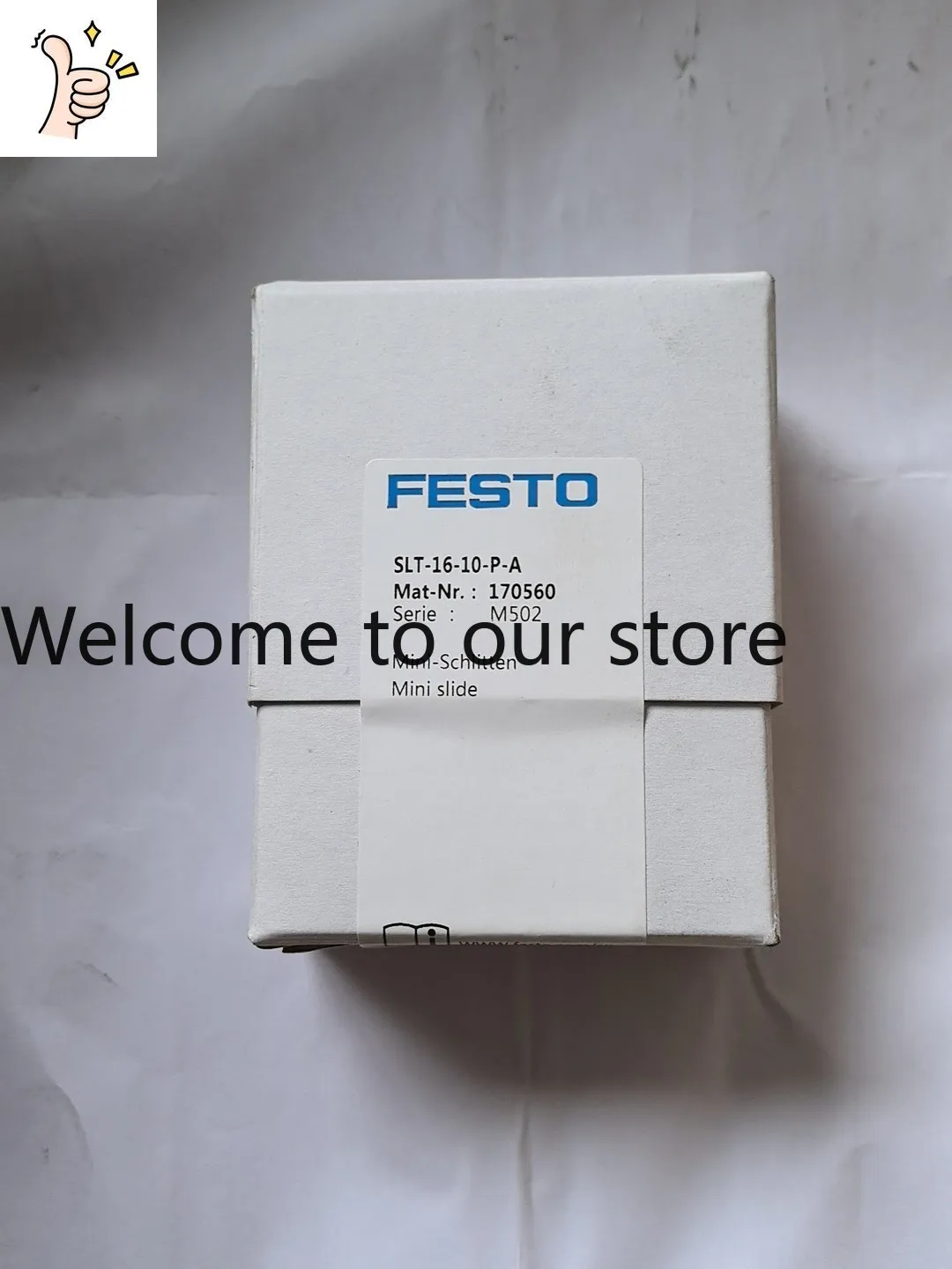 FESTO Festo Slide Cylinder SLT-16-10-P-A, Model 17