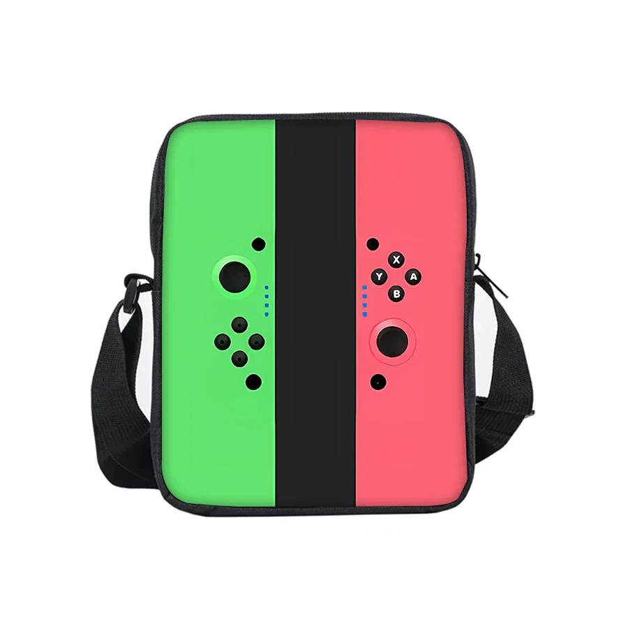 3D Cartoon Crossbody Purse Teenagers Messenger Bag New Games Console Pattern Crossbody Bags For Boy/Girls Best Gifts