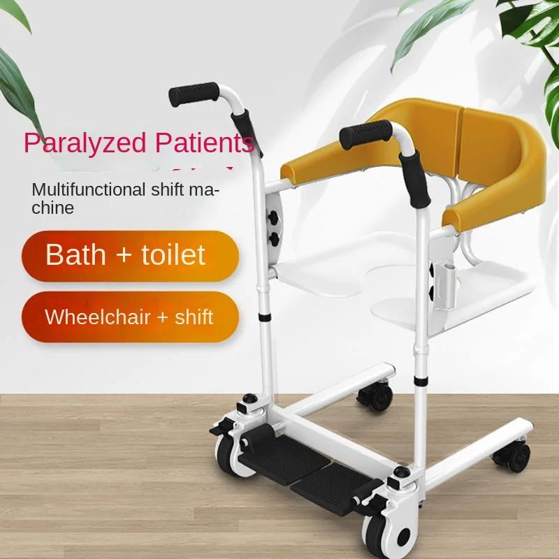 

Paralytic patient transfer device, disabled bed rest, elderly lift transfer chair