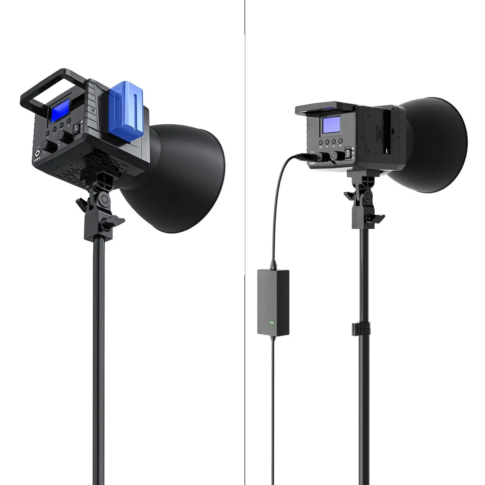 Sokani x100 100w rgb zweifarbige LED-Video licht bowens montieren Triopo-Softbox für Fotografie Video aufzeichnung Außen aufnahmen