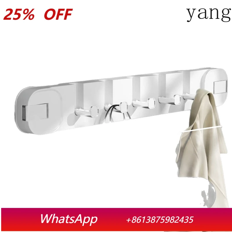 

Yjq bedroom, living room, bathroom, utility rack, suction cup, no punching, storage hat, and coat hook behind the door.