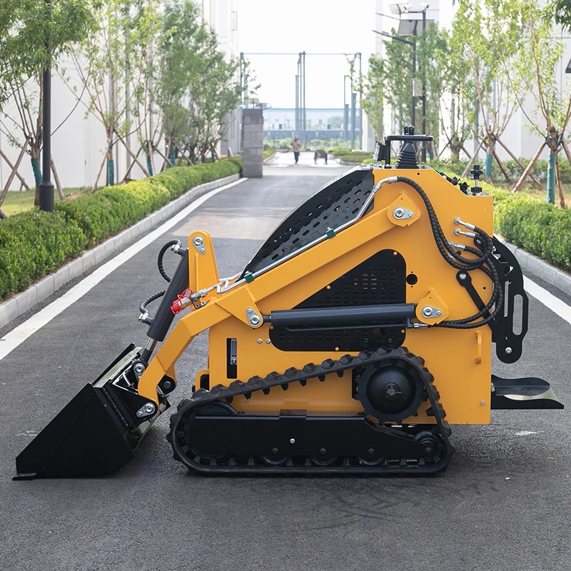 Customized Mini Skid Steer Loader EPA Engine Mini Loader One Year After-Sales Service Riding Skid Steer Loader
