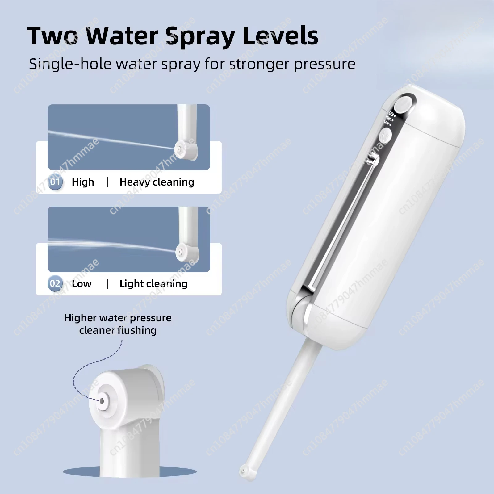 

Bidet Handheld Rechargeable Portable Travel Bidet Easy-to-clean Collapsible Personal Convenience Care Toilet