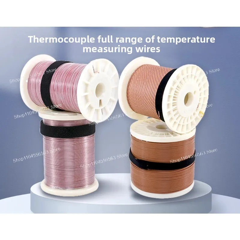Small Workshop & Lab Thermocouple Wire – Basic K/T/J-Type (TT/GG-30/36/24-SLE) Sensing Wire for Daily Temperature Measurement