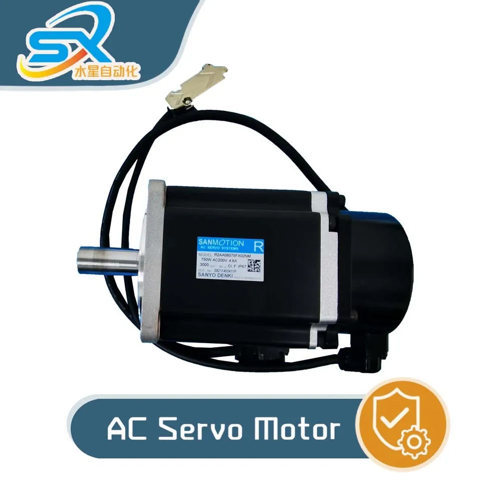 High quality Servo Motor R2AA08075FX02NM 750w provide factory inspection video Please inquire