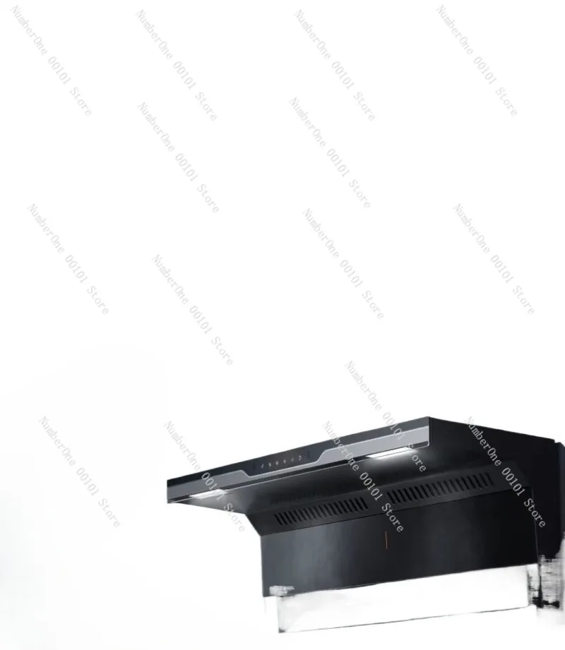 

Polymer Range Hood, Dual-Suction Household Kitchen Range Hood, Top and Side Ventilation System