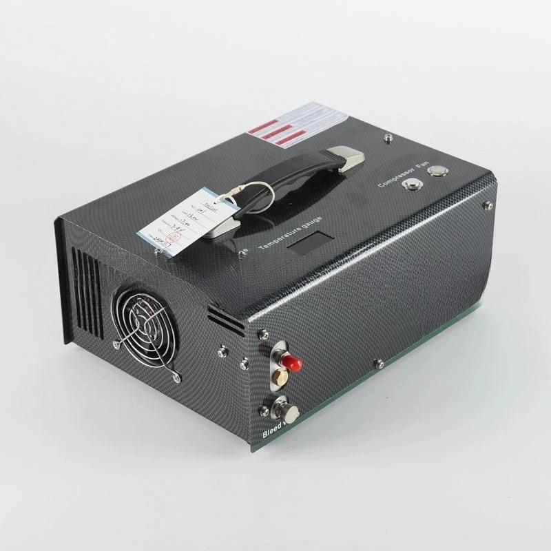 Built-in transformer 220v and 12v self-stop oil-free high-pressure car inflator