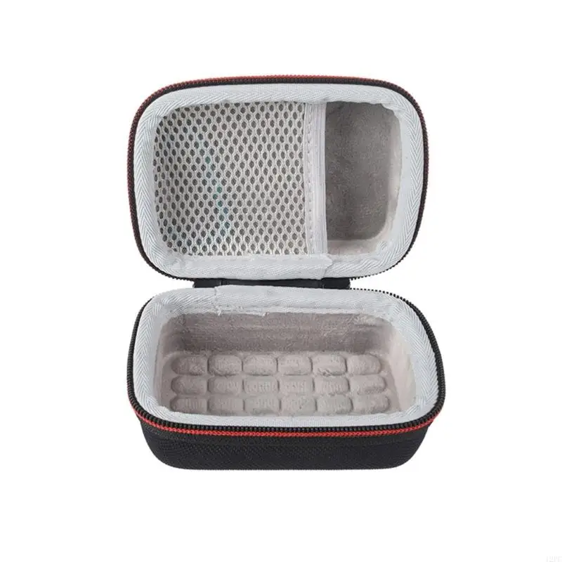 12PC Shockproof Carrying Case For GO 4 Speaker Soft Fabric Lining Storage Box For Enhances Safety Hard Carrying Case