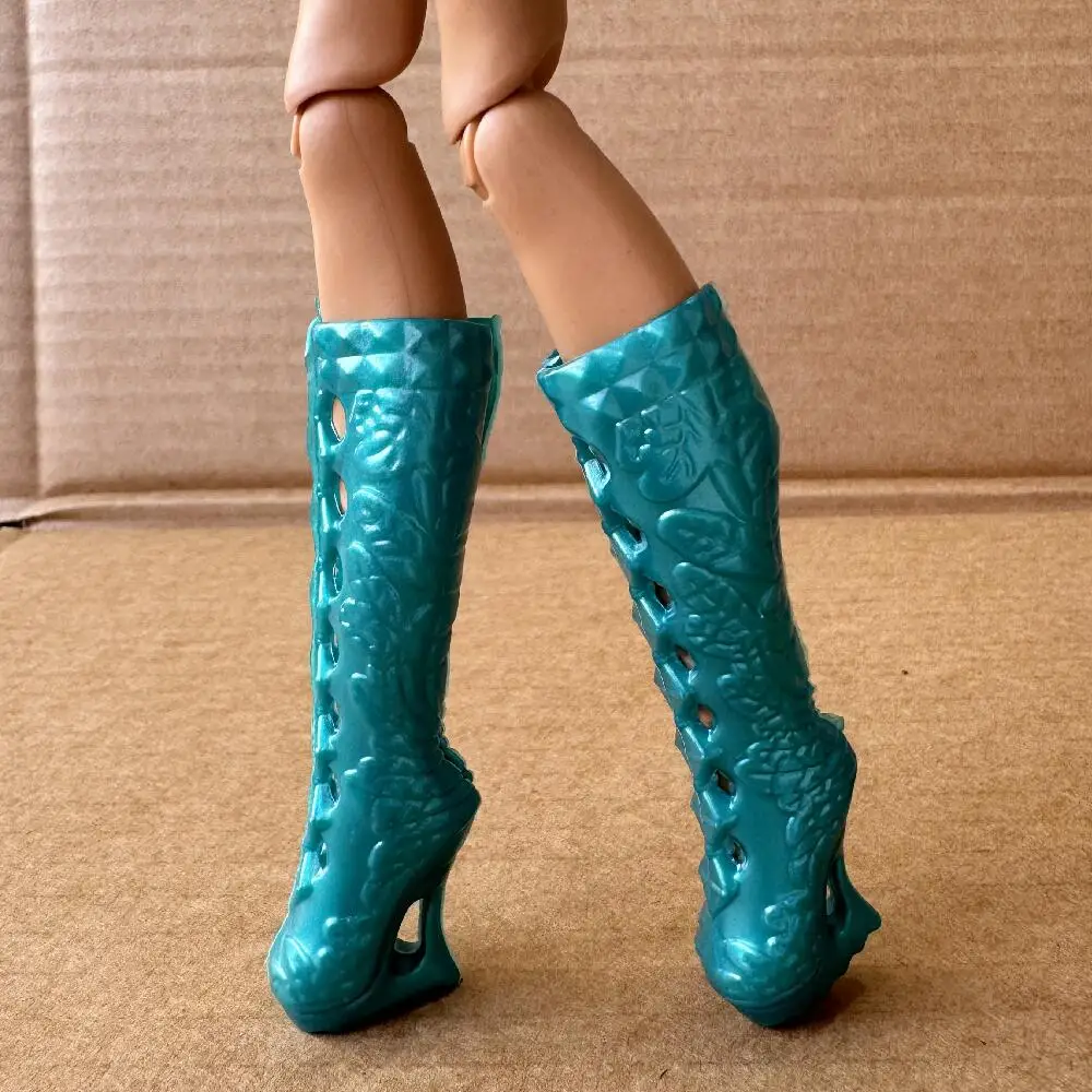 몬스터 인형 신발 몬스터링 하이 인형 신발 하이힐 개성 인형 신발 1/6 인형 캐주얼 샌들 신발 부츠 인형 장식품