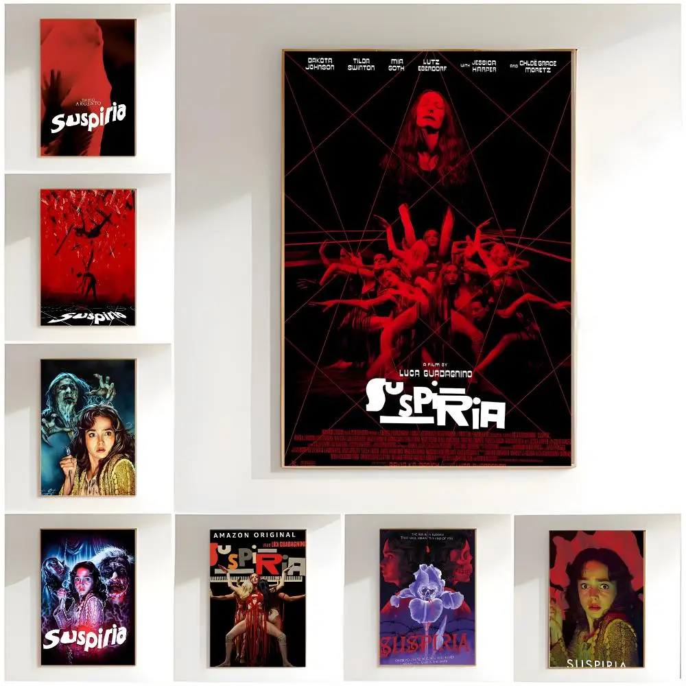 horror movie s-suspiria Poster Classic Wall Art  Home Decor  Peel and Stick Unframed