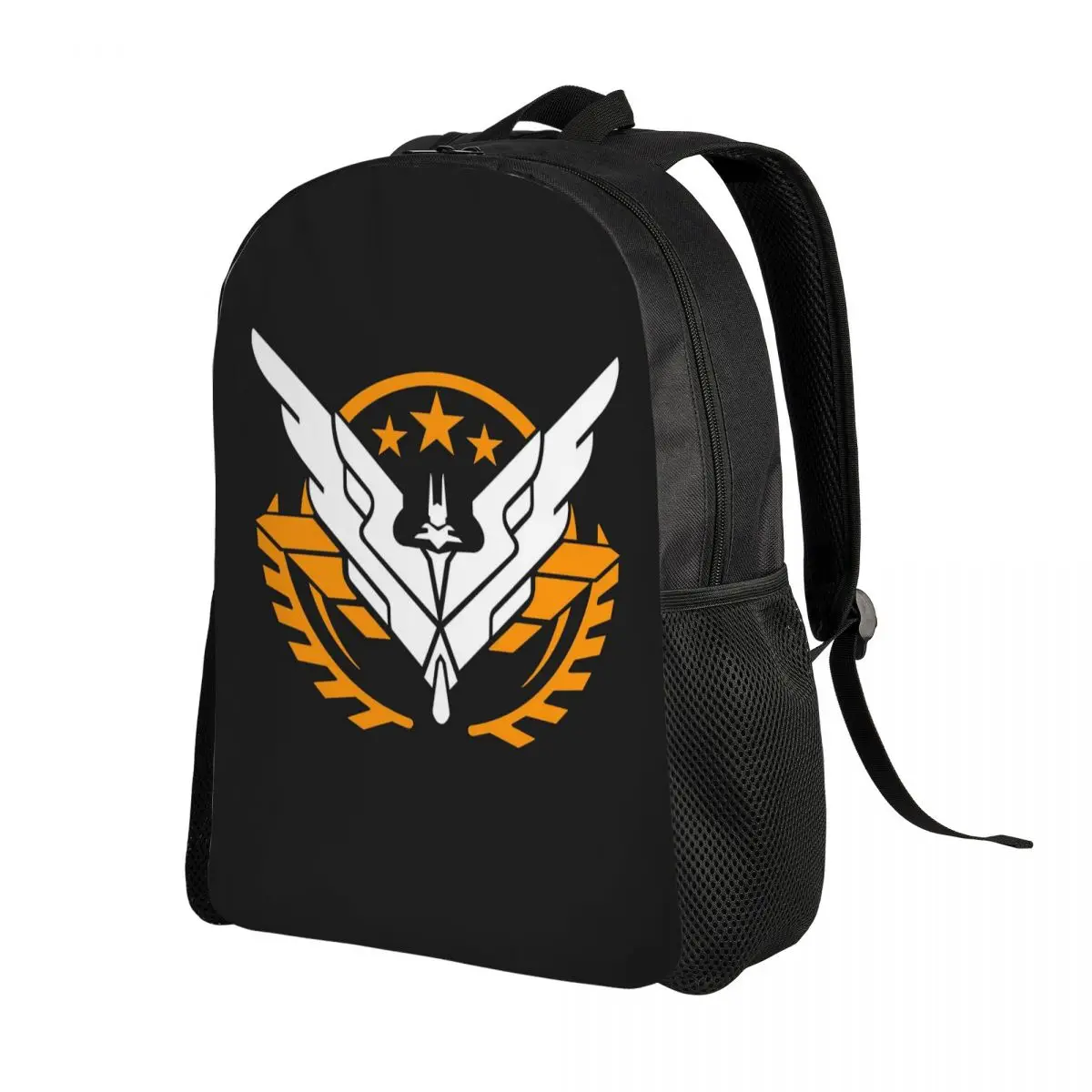 Elite Dangerous - Triple Elite Backpack Daypack Large Capacity Kids BookBag School Bag Shoulder Bags for Men Women