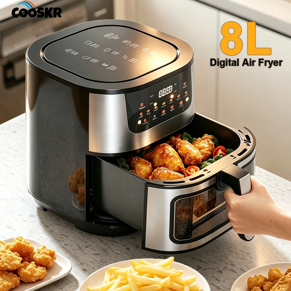 8L Large Air Fryer 1