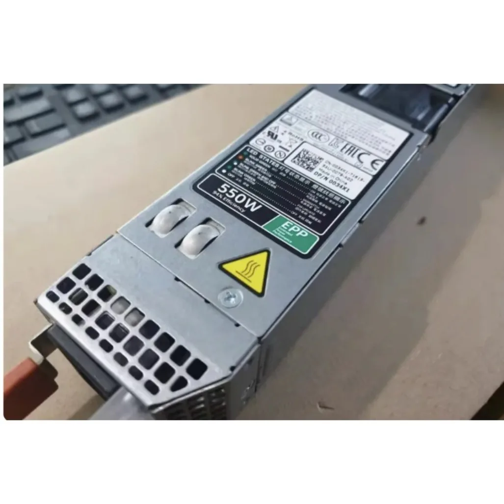 

SX For Dell R340 R430 R440 DSS1500 550W Switching Power Supply 0034X1 0X185V 0NCNFF L550E-S1 D550E-S1