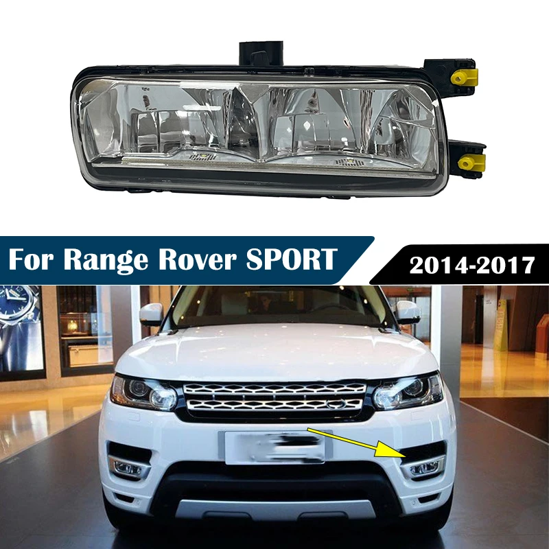 

LR033407 LR033406 Передние противотуманные фары для автомобиля, новые, высококачественные светодиодные дневные ходовые огни для Range Rover SPORT 2014 2015 2016 2017