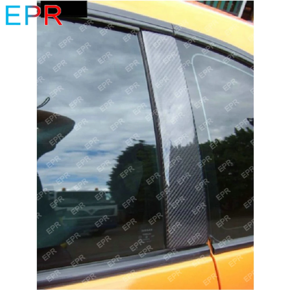 

For Nissan Skyline R33 Carbon Fiber B Pillar Cover Body Kit Car Styling Auto Tuning Part For R33 GTR B Pillar Cover (Replacement