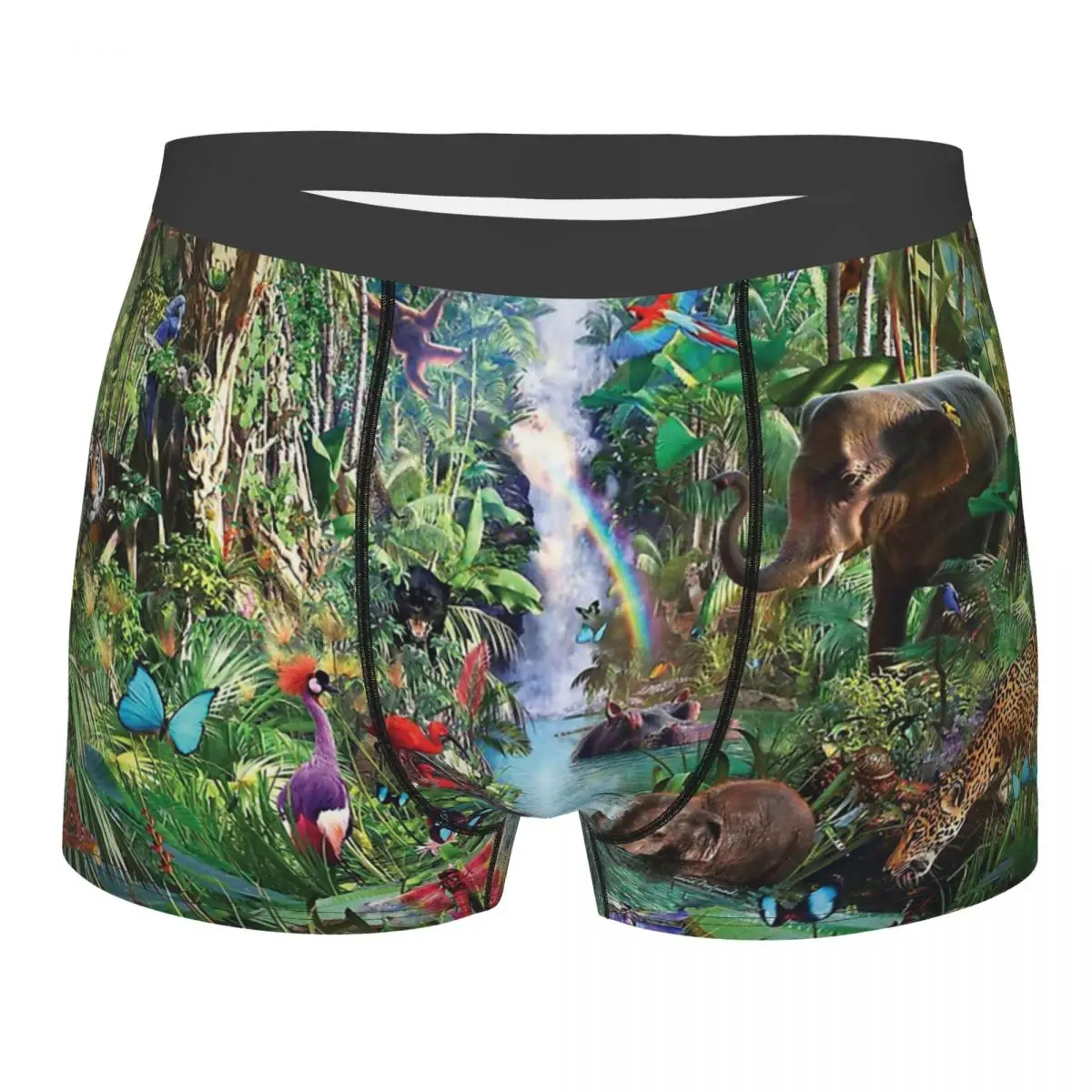 Jungle Book Tiger King of the Forest Animal Underpants Breathbale Panties Men's Underwear Comfortable Shorts Boxer Briefs