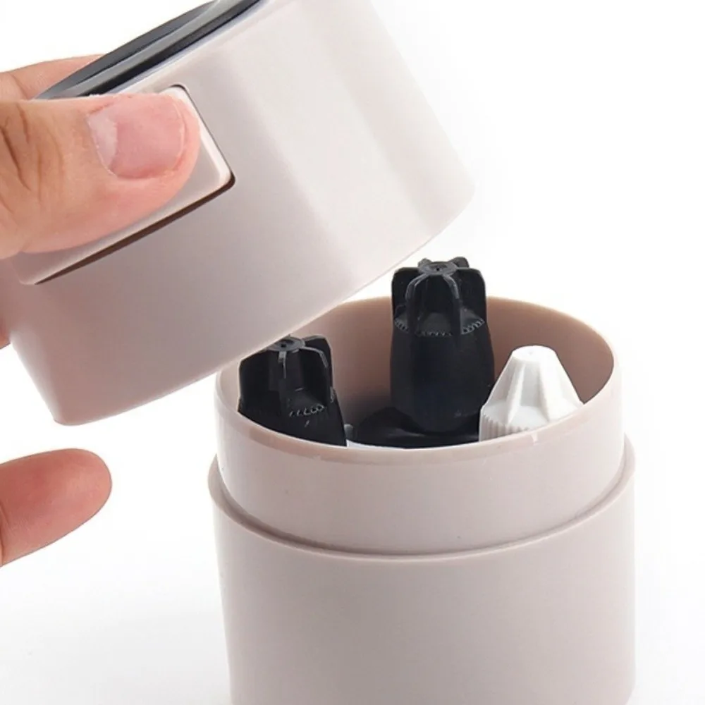 1pcs Temperature Humidity Digital Display Eyelash Glue Storage Tank Leak-proof Plastic Lashes Adhesive Jar Adhesive Container