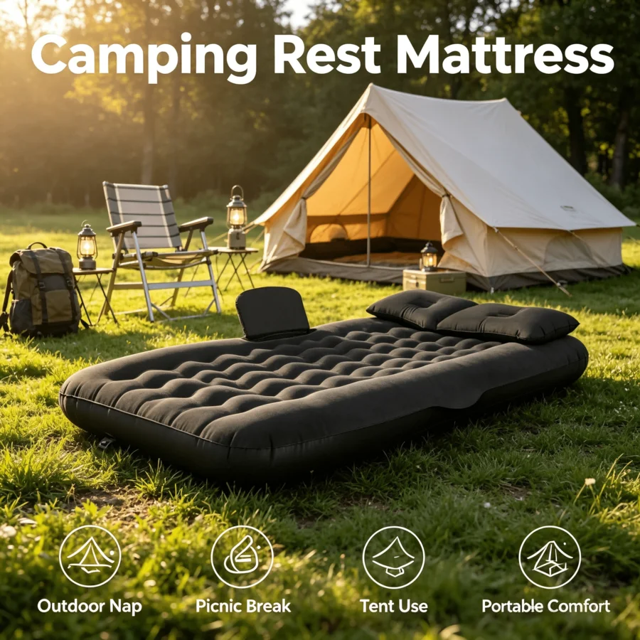 Colchón inflable resistente pa - Mesh Back Cushion reseña y precio
