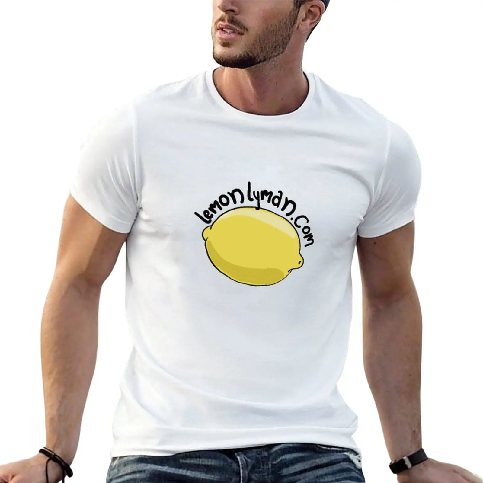 

West Wing Lemon Lyman T-Shirt t shirt man luxury cotton t shirts man 100% T-Shirt