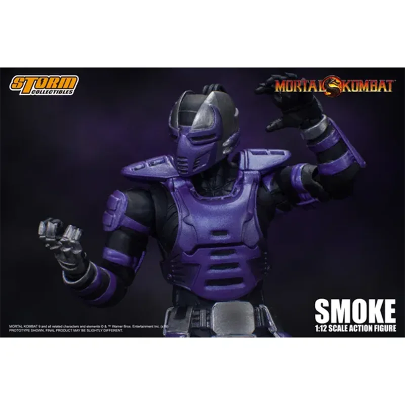 

100% Original Anime Figure Storm Collectibles Storm Toys 1/12 Smoke Mortal Kombat Series Soldier Model Full Genuine In Stock Toy
