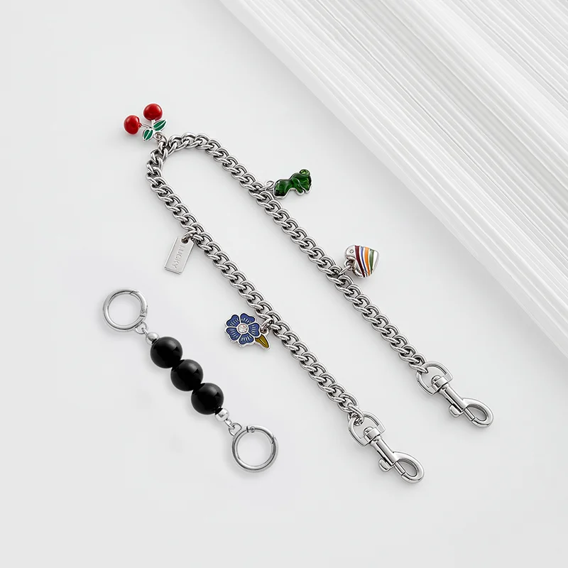 تمديد سلسلة لمدرب جولييت 25 30 سلسلة الزخرفية قلادة الديكور حزام الكتف حقيبة التحول ملحقات السلسلة #4