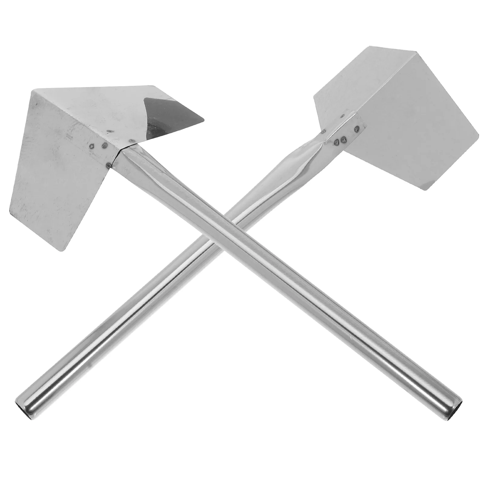 2 Pcs Yin Yang Angle Puller Stainless Steel Corner Drywall Sander Trowel Tool for Wall Plastering Cement