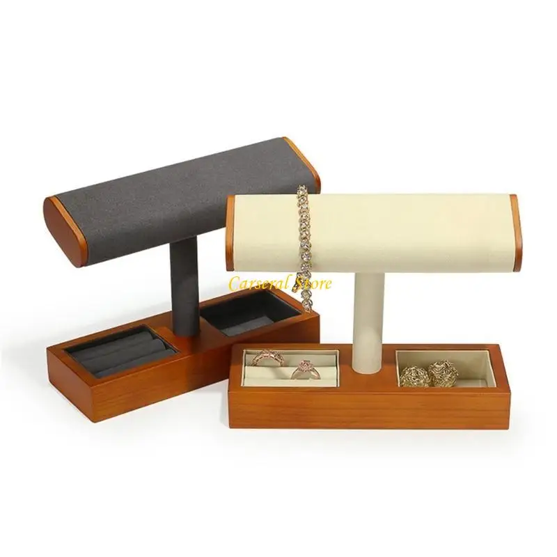 

M4YF Sturdy T Bar Bracelet Stand Holder for Artisans and Jewelry Enthusiasts