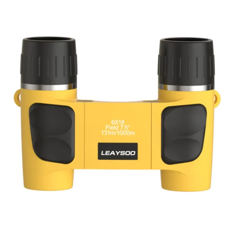 

Leaysoo 6x18 Optical Promotional Gift: Compact High-Magnification Science Binoculars for Outdoor Sightseeing and Concerts