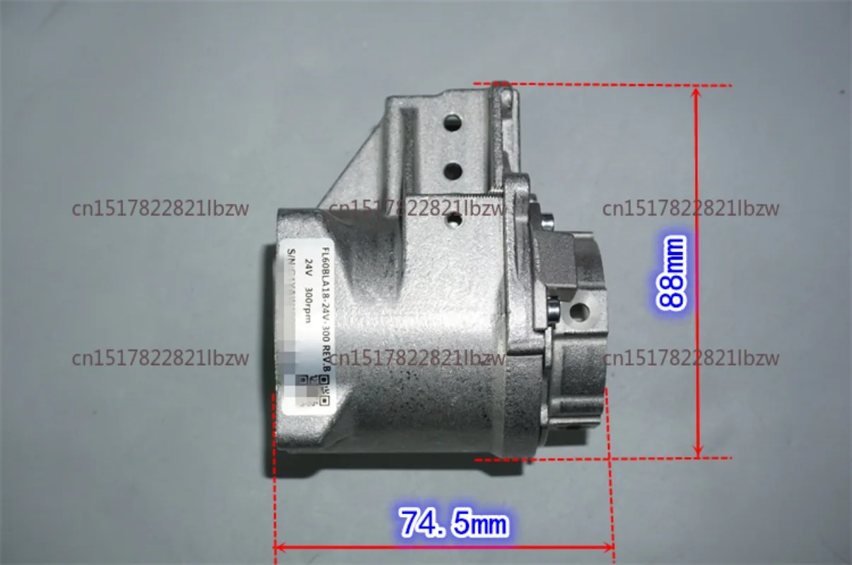 24V 300 Rpm Hall Encoder Neodymium Strong Magnetic Brushless Motor Brushless Pan Tilt Motor Steering Yaw Correction Motor