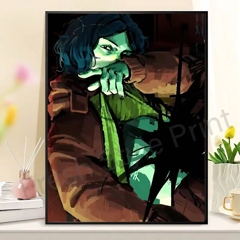 N-No Im Not a H-Human Poster Fancy Wall Sticker for Living room bar retro decorative painting room