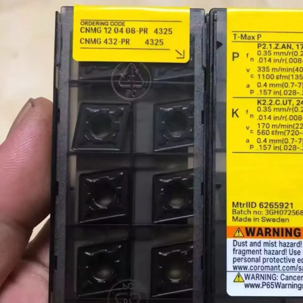 

CNMG120408-PR 4325 Alloy blade 10 PCS CNMG120408-PR 4335
