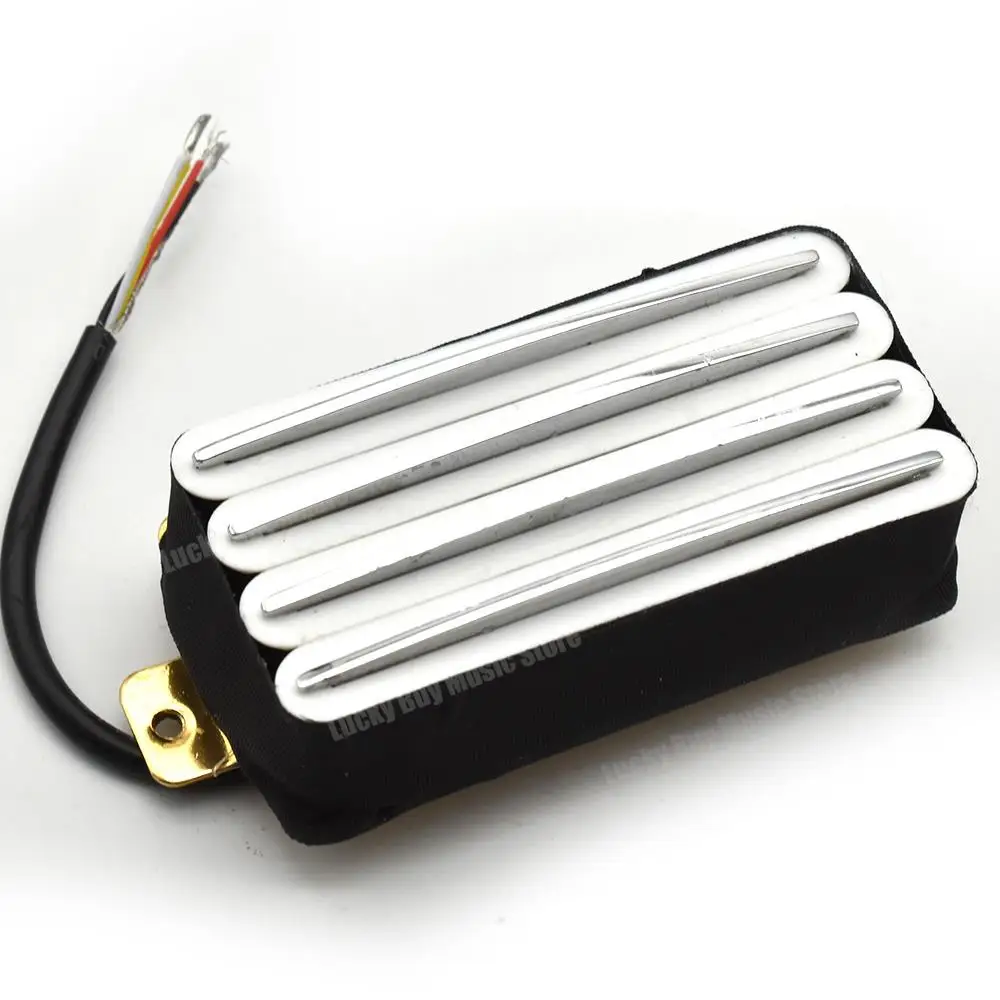 Hot Rail 2-Dual Blade جيتار كهربائي عالي الإخراج نوع المسار أربعة لفائف هامبوكر لاقط 5 ألوان #5